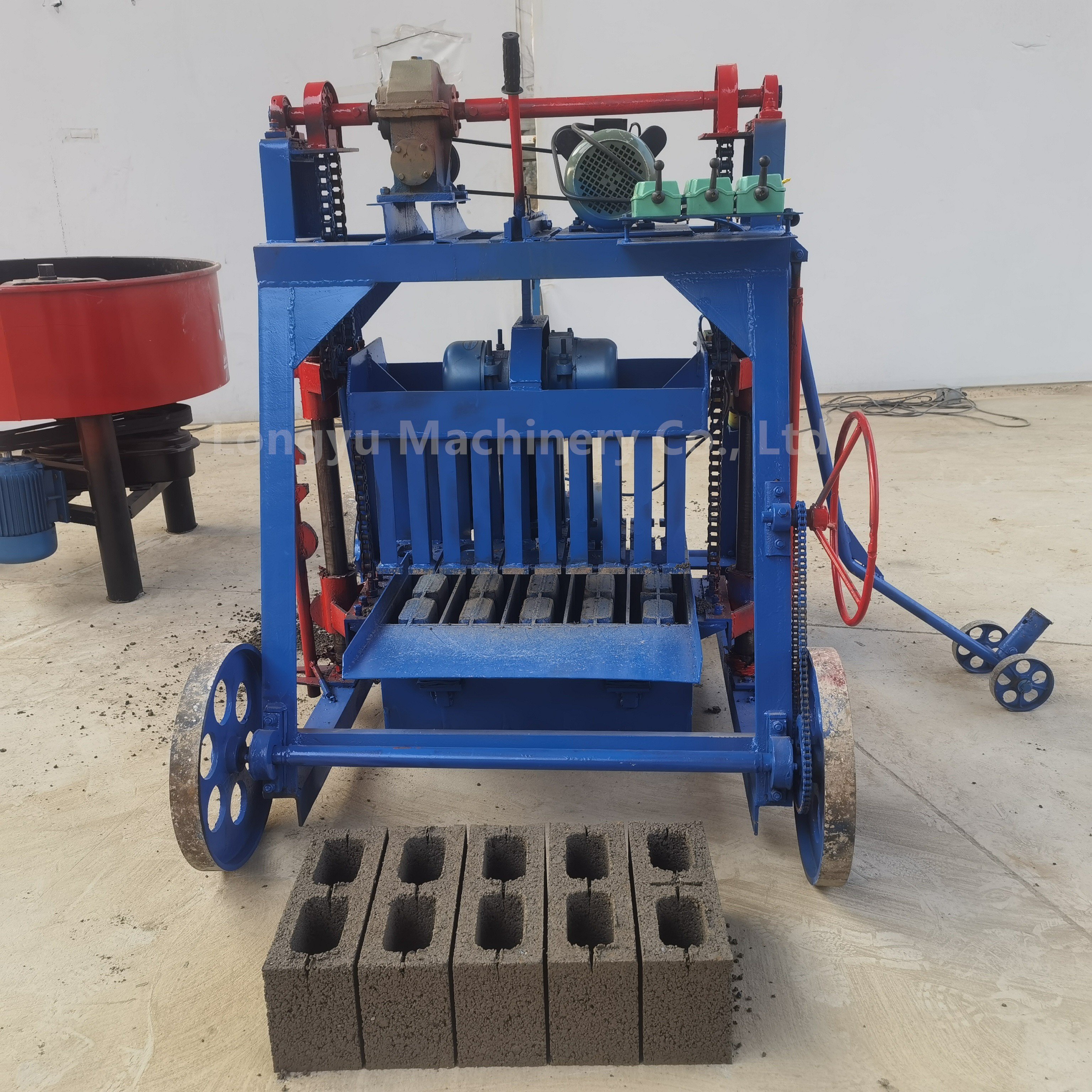 machines for small businesses block making machine large wheel mobile brick making machine