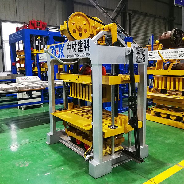 ZCJK QTJ4-40 Block Making Machine Semi Automatic Hollow Hallow Concrete Cement Brick Make Machinery cement block making machine