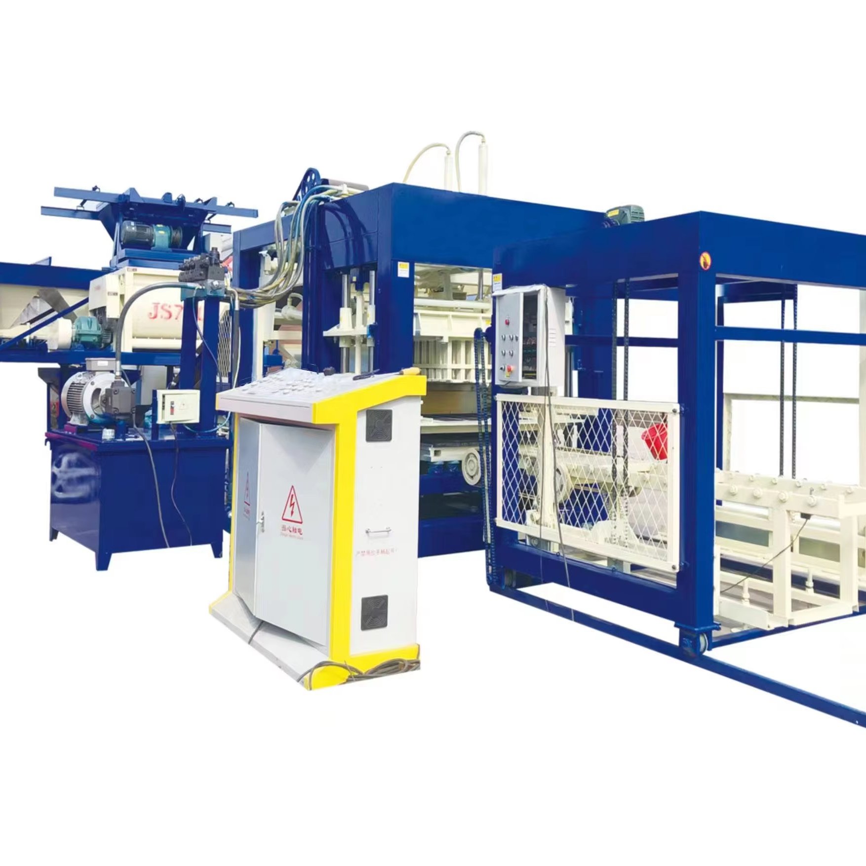 Automatic Interlocking Concrete Paver Curb and Solid Brick Machinery Qt10-15 sales for Online Jobs Work from Home