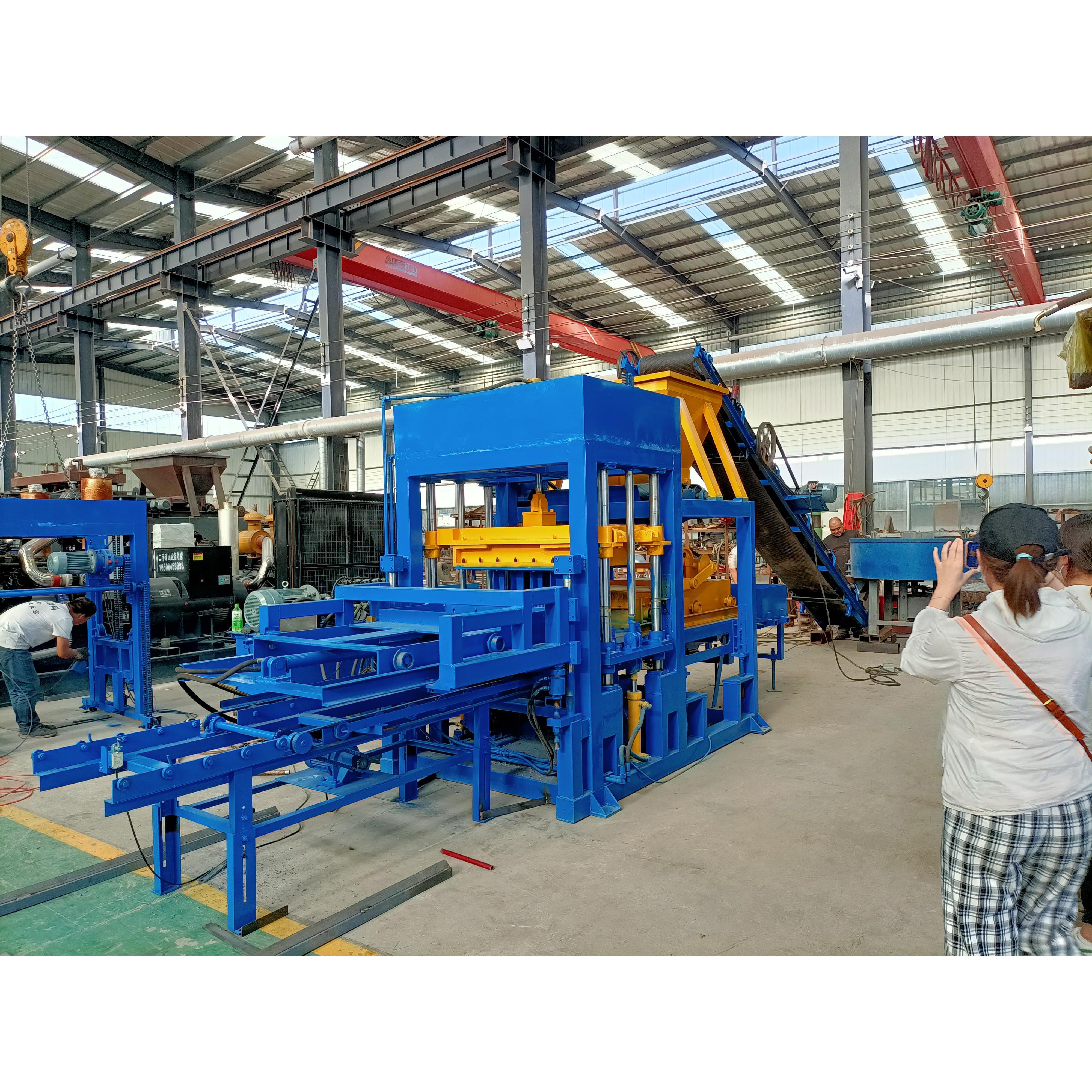 Fully Automatic Good Price Building Construction Mud Block Making Machinery Brick Making Machine