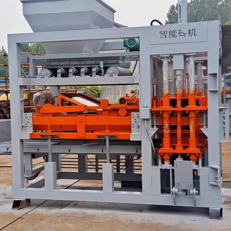 factory direct sale qt4-15 small scale brick making machine block moulding machine concrete block machine