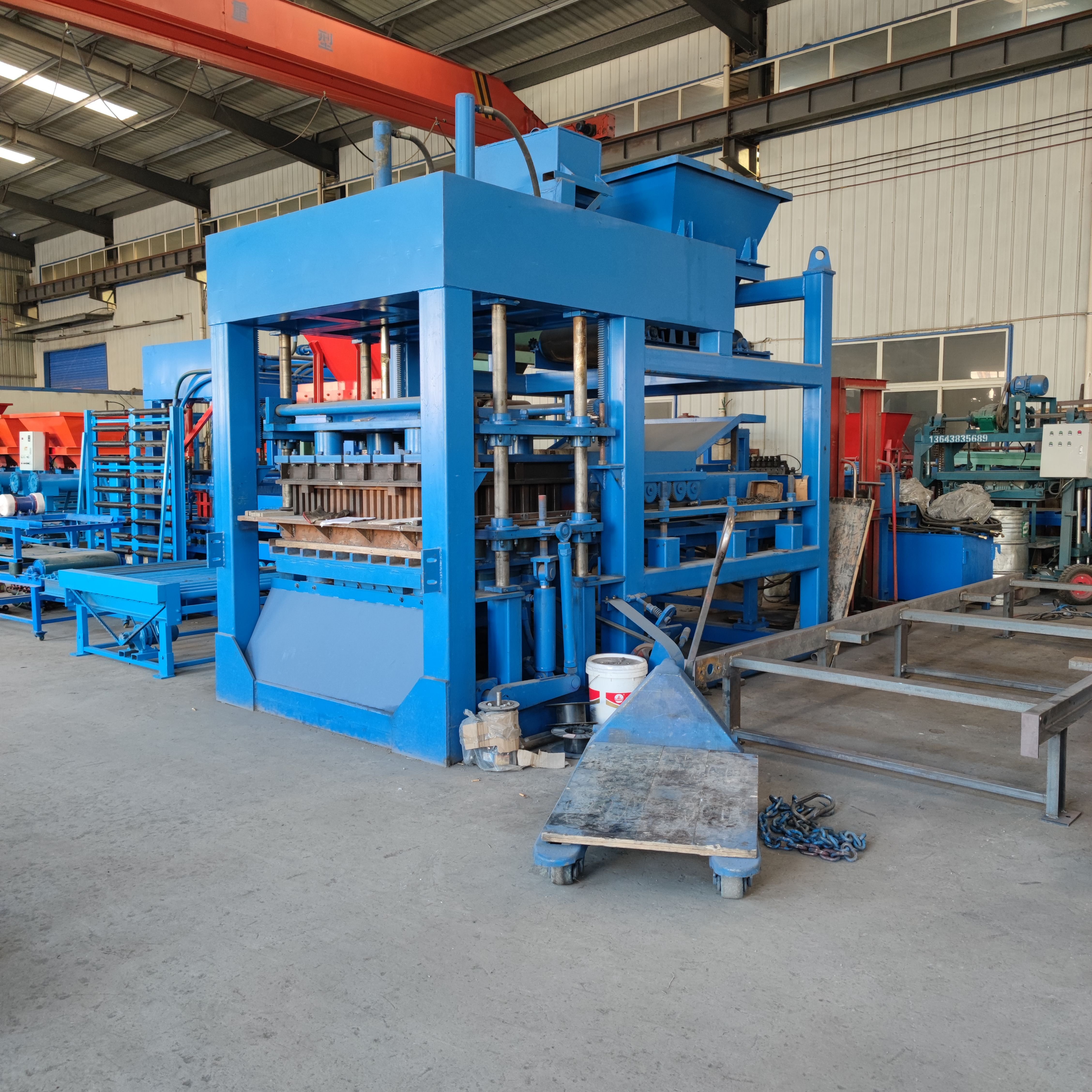 soil small automatic soil clay diesel garden construction machines for building materials brick making machinery