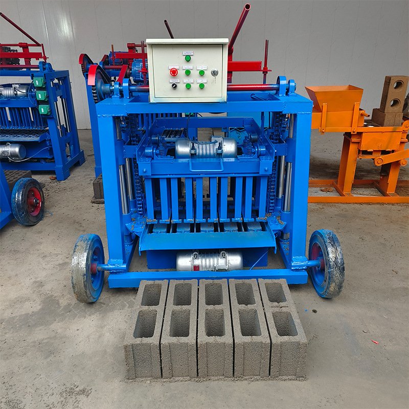 Block Making Machine Semi Automatic Hollow Concrete Cement Brick Make Machinery factory price