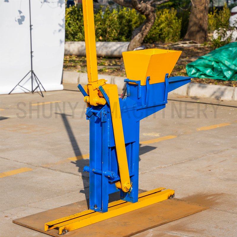 QMR1-40 clay mud sand block machines manual brick making machine for brick making machinery