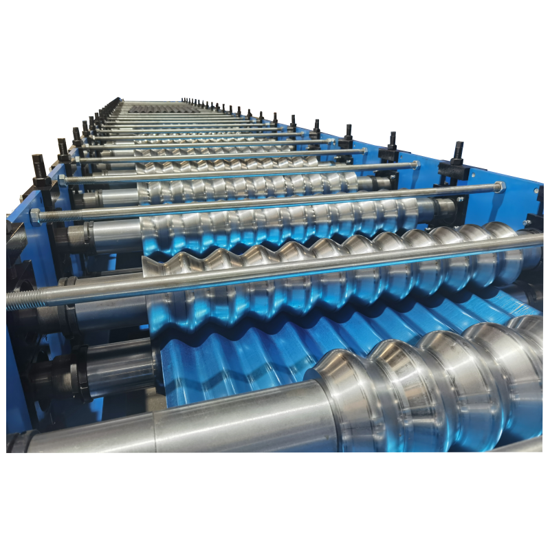 0.15~0.25mm Fly Shearing Metal Corrugated Roofing Forming Machine