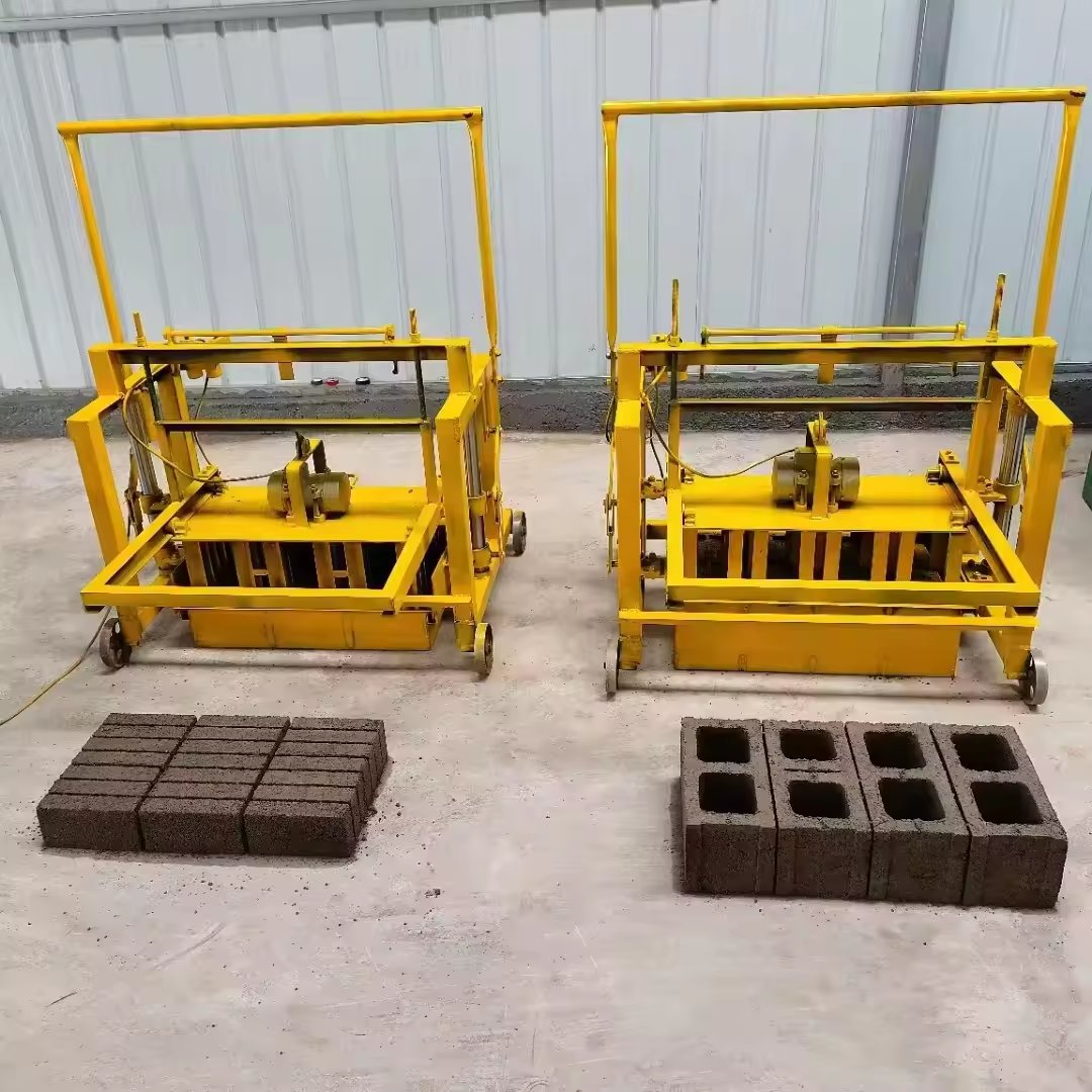 Autoclaved Aerated Concrete Block Making Machine Mobile River Sand Cement Interlock Brick Maker Instantaneous Spot Goods