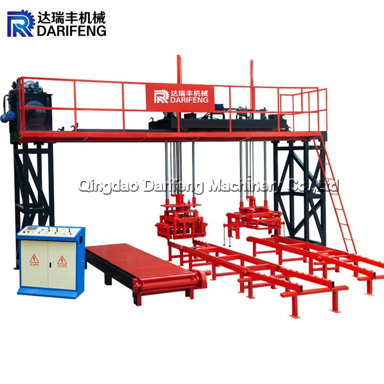 DF-1000 Automatic concrete block stacking machine brick palletizer bricks making machine block cuber machine for bundle of block