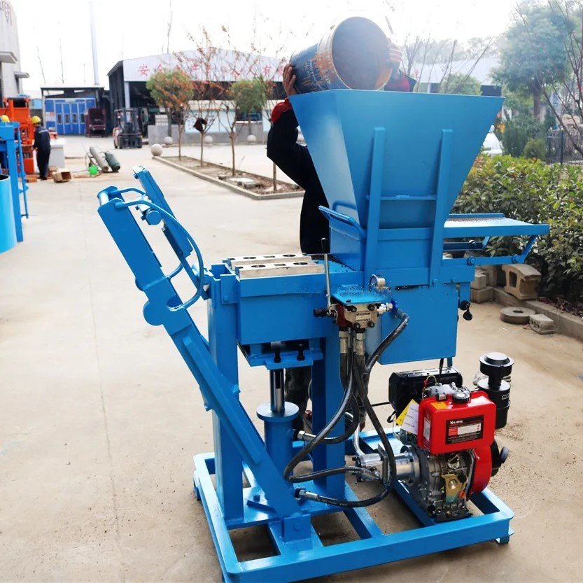 ECO2-25 Compressed Earth Soil Block Brick Making Machine Price