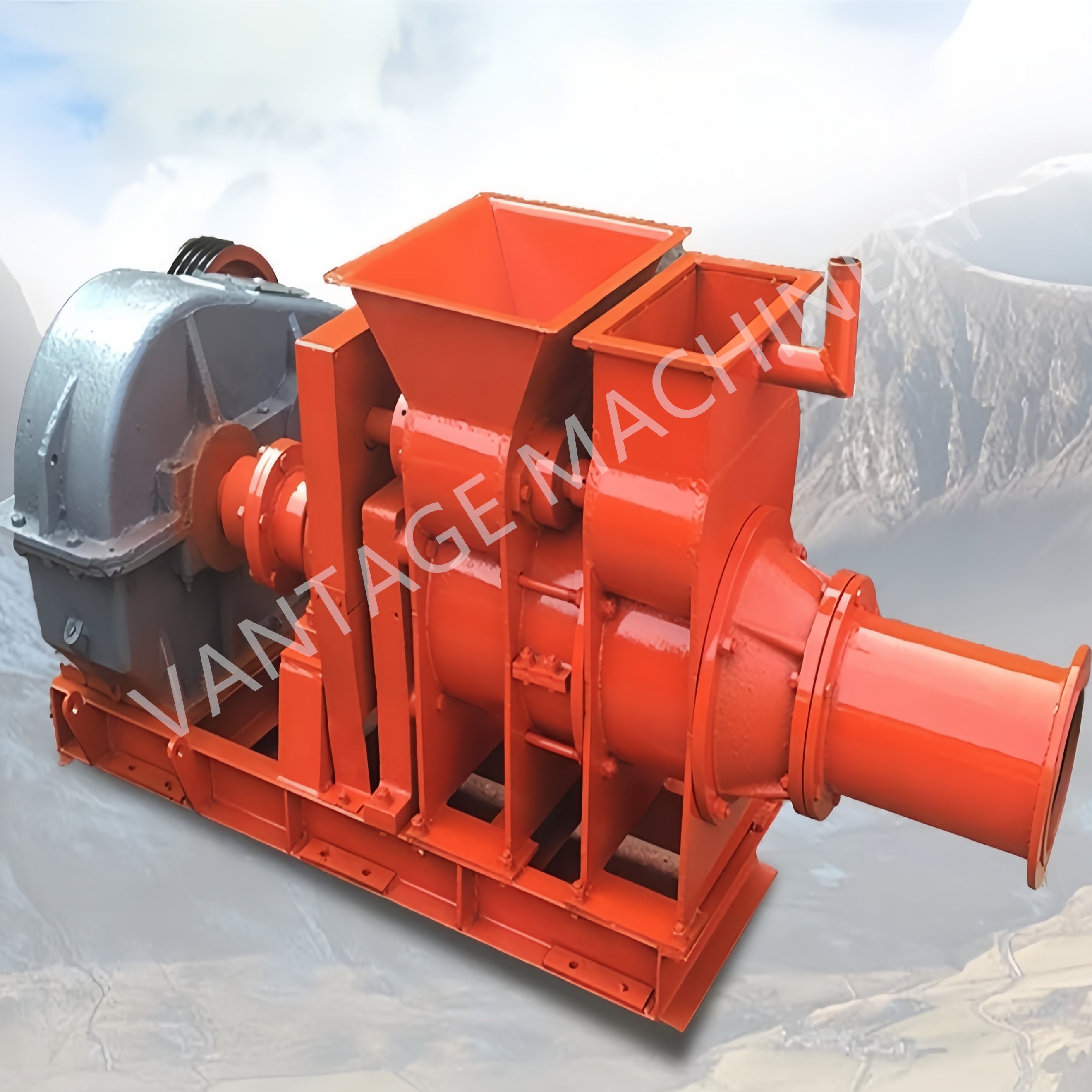 Fully Automatic Clay Brick Making Machine Vacuum Extruder Clay Roof Tile Brick Making Machinery