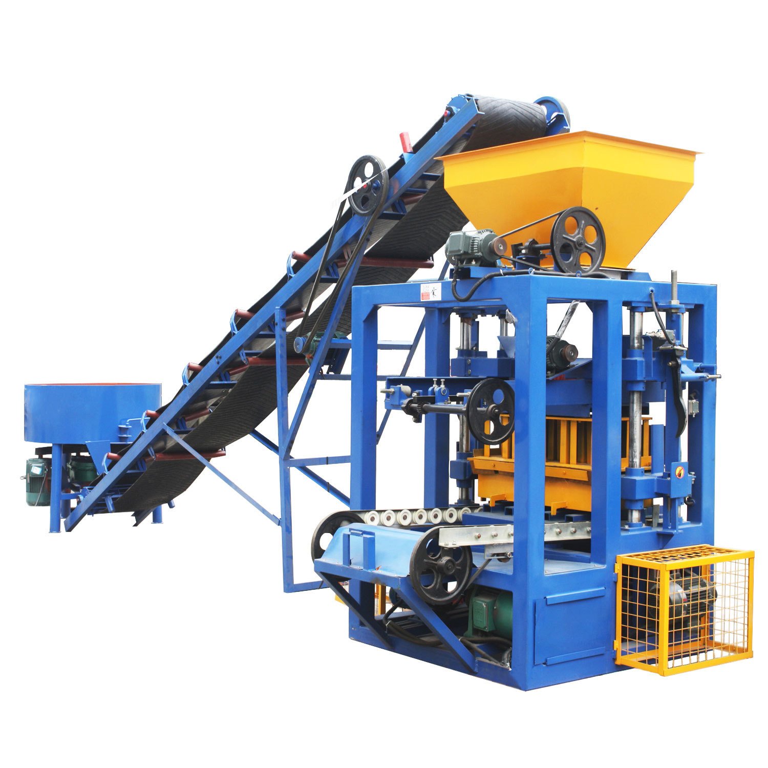 Small Investment Big Profit Semi Automatic Cement Concrete Brick Making Machine