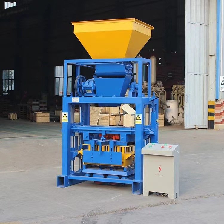 Small Investment Big Profit Semi Automatic Cement Concrete Brick Making Machine
