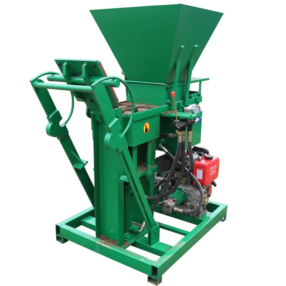 business idea semi automatic compressed earth block making machine in South Africa