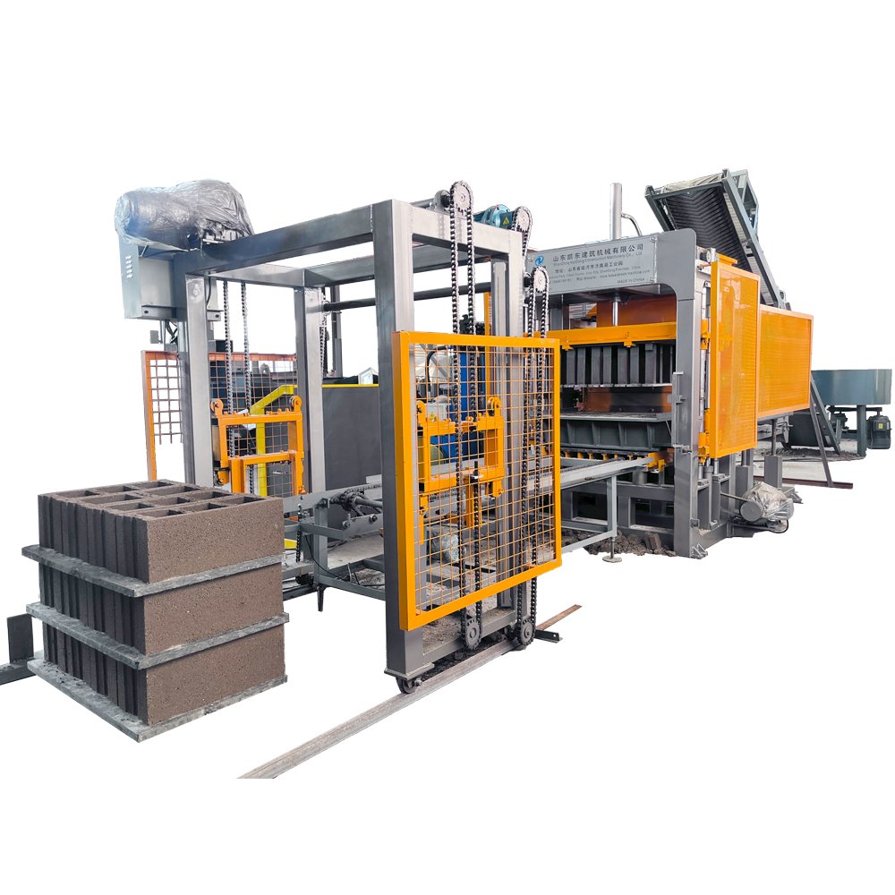 KAIDONG QT4-15E hydraulic concrete cement brick making machines block machine making automatic
