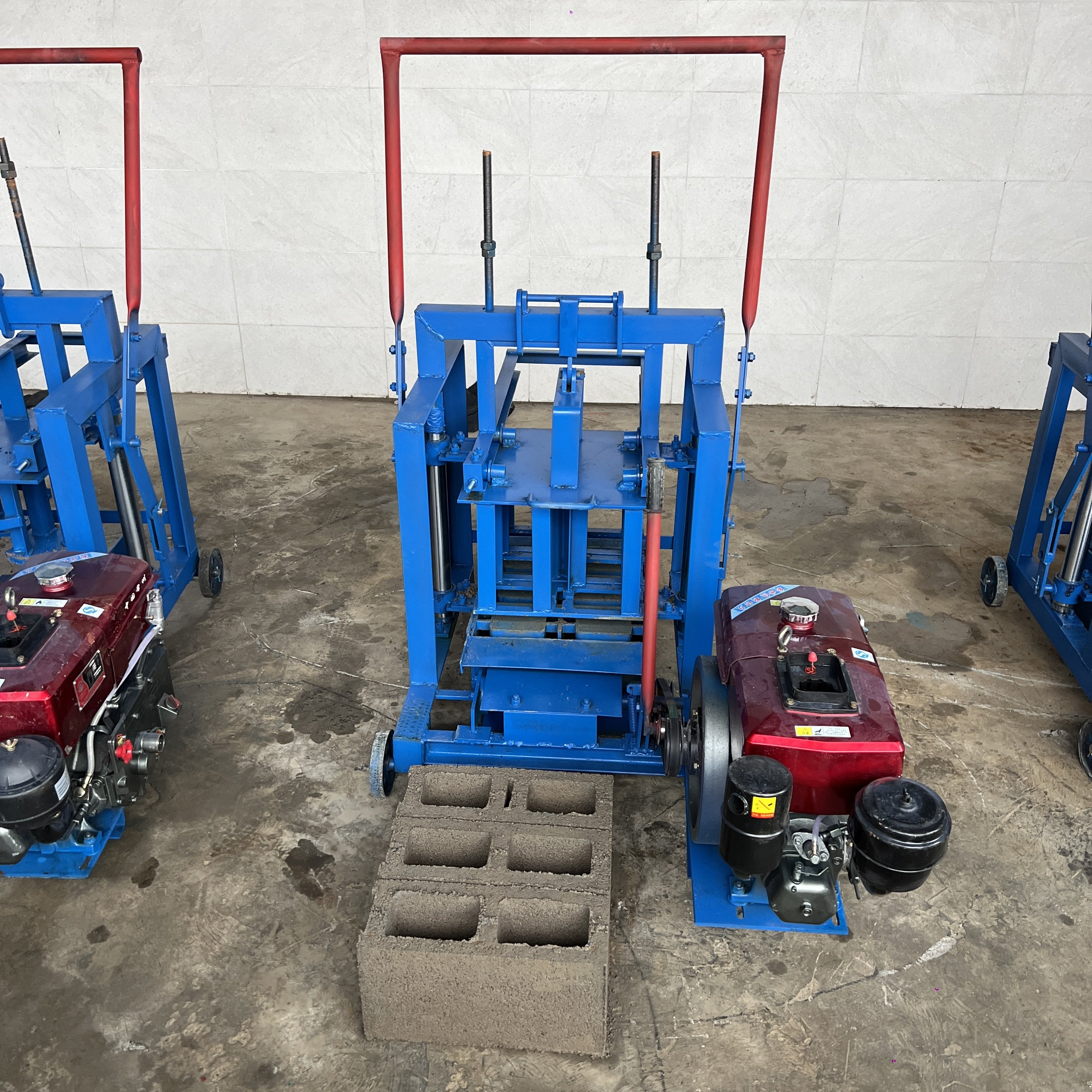 Diesel Engine Interlocking Brick Making Machine Brick Making Machine Sale