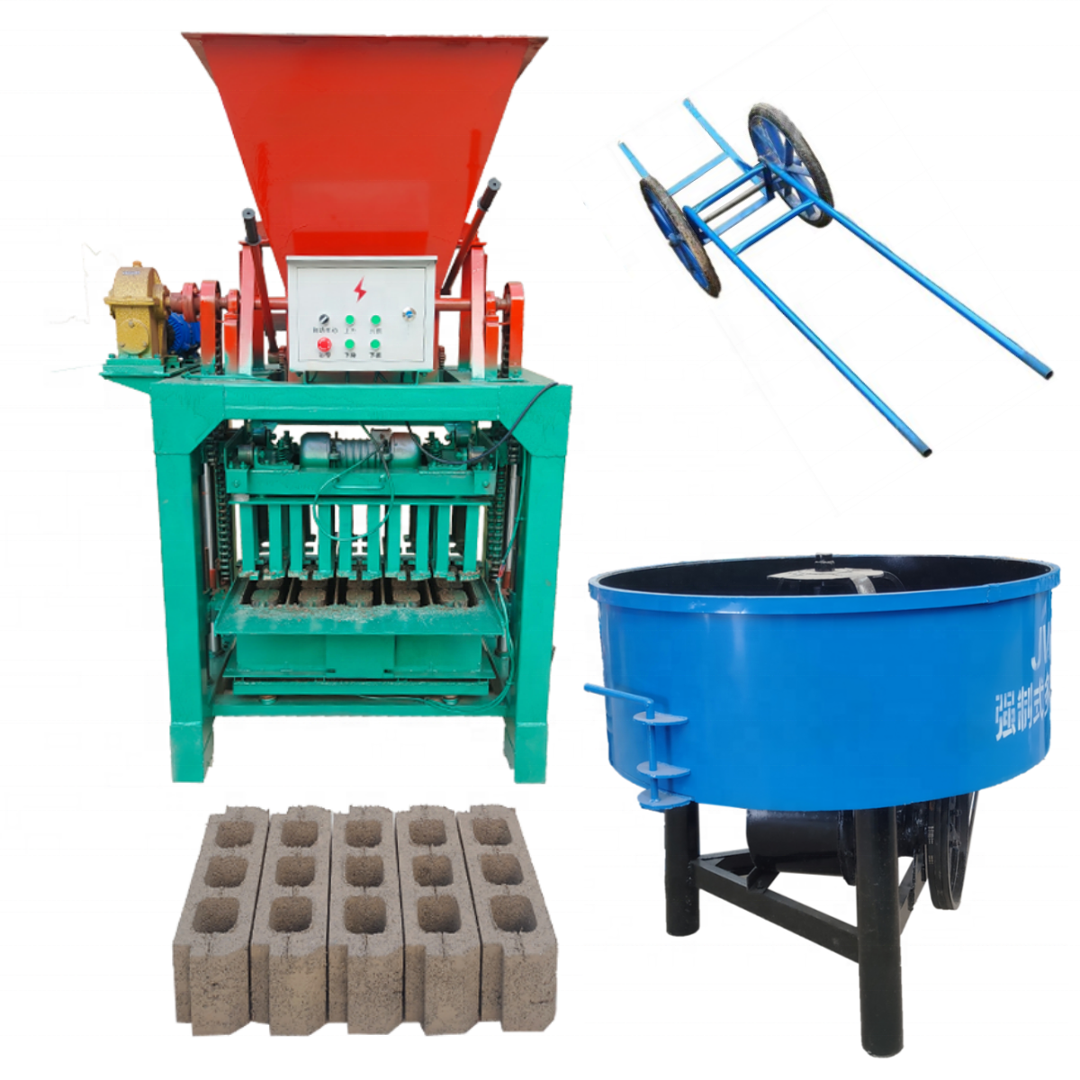 Industrial Waste Brick Making Machine For Paving Road Compressed Brick Making Machine Pakistan