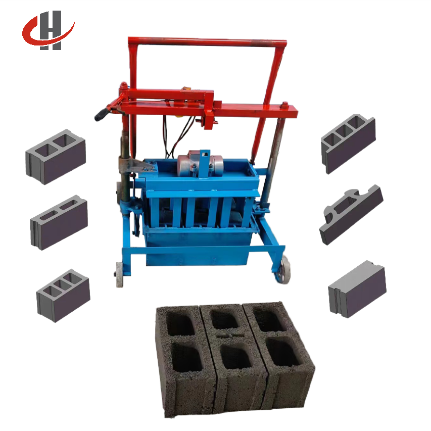 Machine For Make Bricks Different Shapes Wood Brick Making Machine