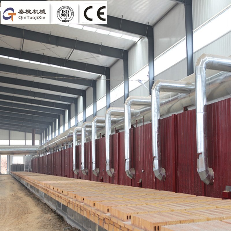 Clay brick gas tunnel kiln gas tunnel kiln for burning clay bricks