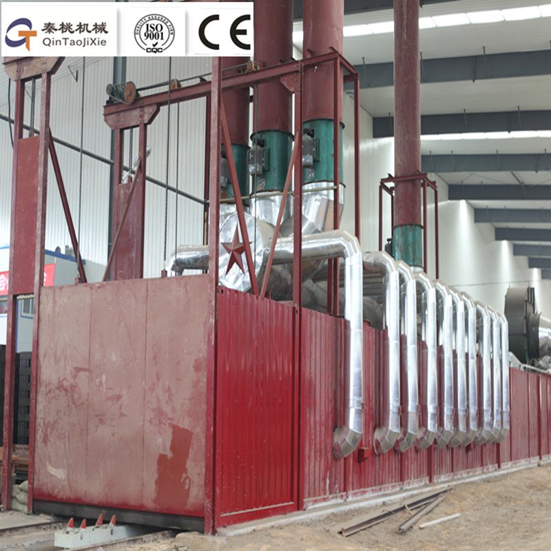Clay brick gas tunnel kiln gas tunnel kiln for burning clay bricks