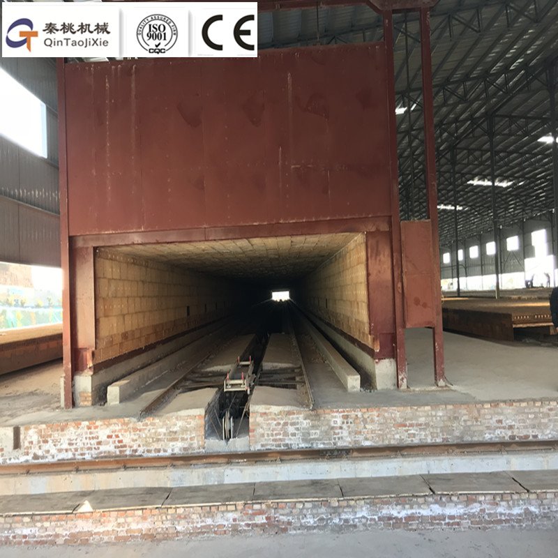 Clay brick gas tunnel kiln gas tunnel kiln for burning clay bricks