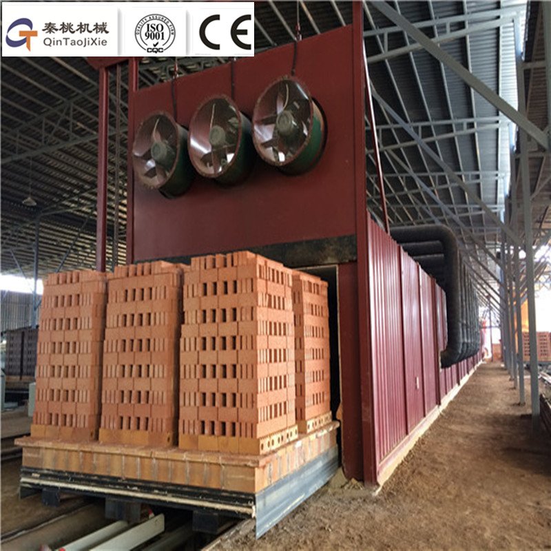 Clay brick gas tunnel kiln gas tunnel kiln for burning clay bricks