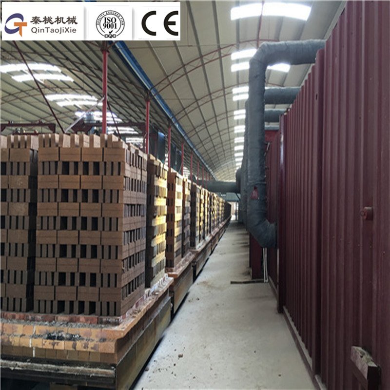 Clay brick gas tunnel kiln gas tunnel kiln for burning clay bricks