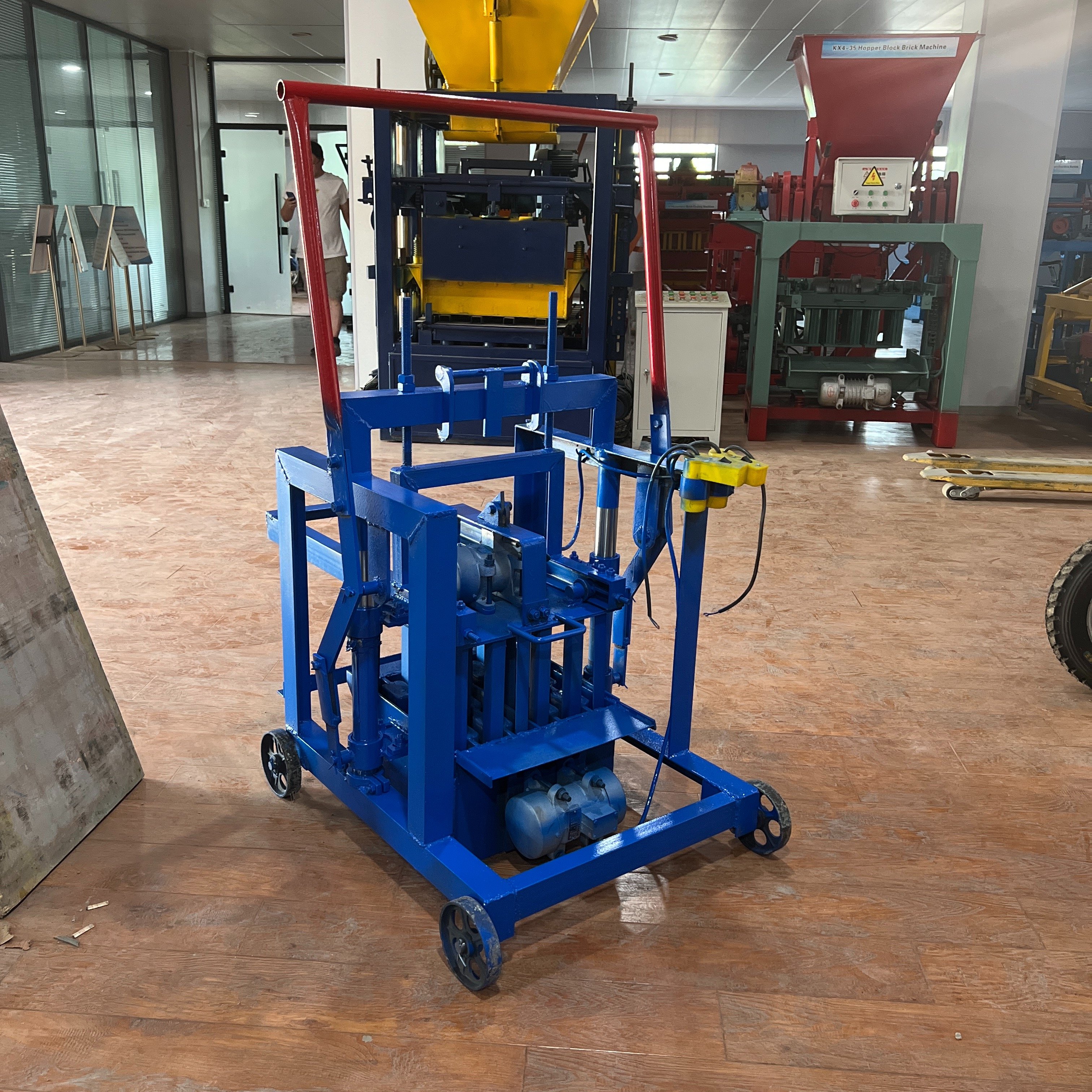 Soil Bricks Making Machinery Paving Machine Brick Making China Clay Brick Making Machine