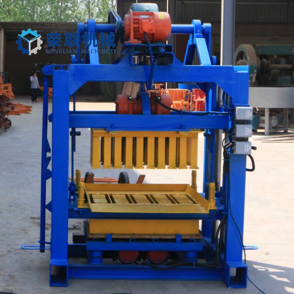 Ronglian factory QT40-2 concrete hollow block molding machine cement automatic brick making machine in kenya