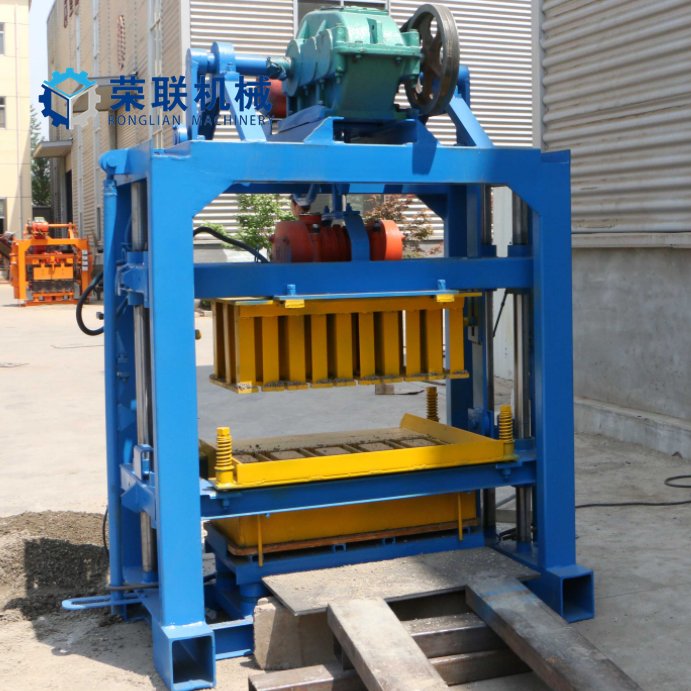 Ronglian factory QT40-2 concrete hollow block molding machine cement automatic brick making machine in kenya
