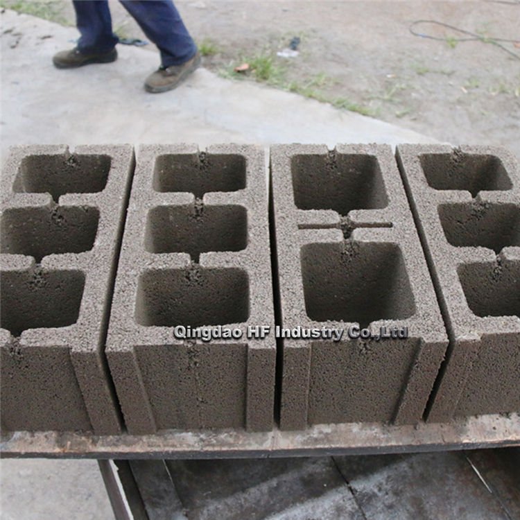 QT4-35 Small Manual Brick Press Building Block Making Machine Concrete Diesel Engine Hollow Block Making Machine Global 2000