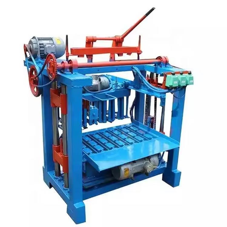 Manual press mud small mini hand mobile brick making machine hydraform manual interlocking brick making machine price low cost