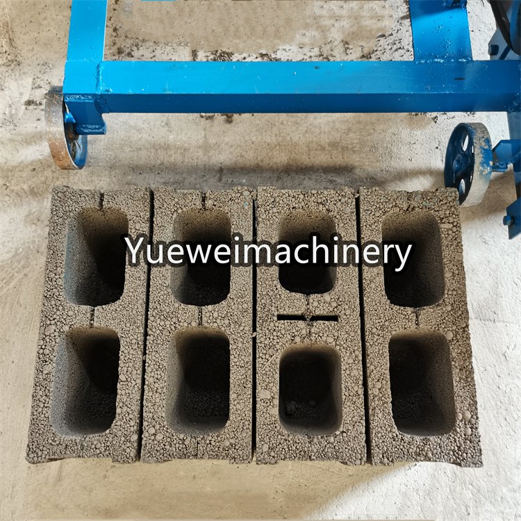 Recycled construction concrete cement block brick making machine concrete diesel generator diesel engine cement block machine