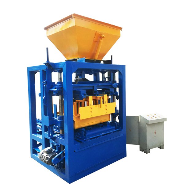 low price hollow brick moulding machine qt4 24 Manual block making machine