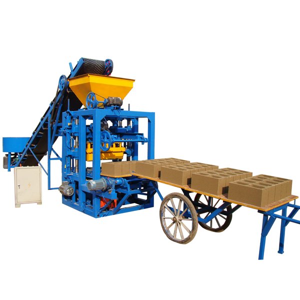 low price hollow brick moulding machine qt4 24 Manual block making machine