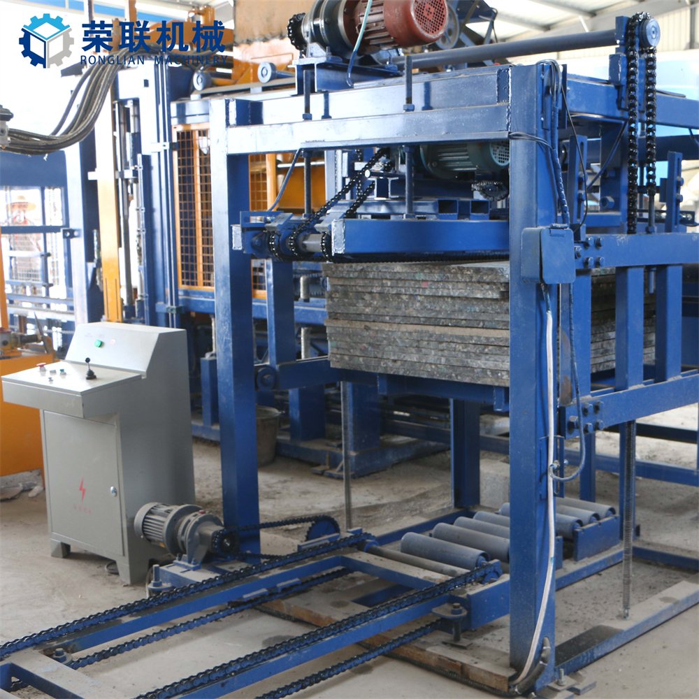 QT8-15 Paving block making machine High quality automatic cement hollow brick making machine for Sale in Tanzania