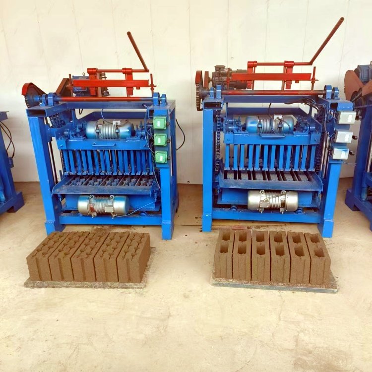 Large diesel concrete cement block brick making machine price hollow fly ash block cinder machine