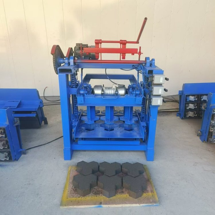 Large diesel concrete cement block brick making machine price hollow fly ash block cinder machine