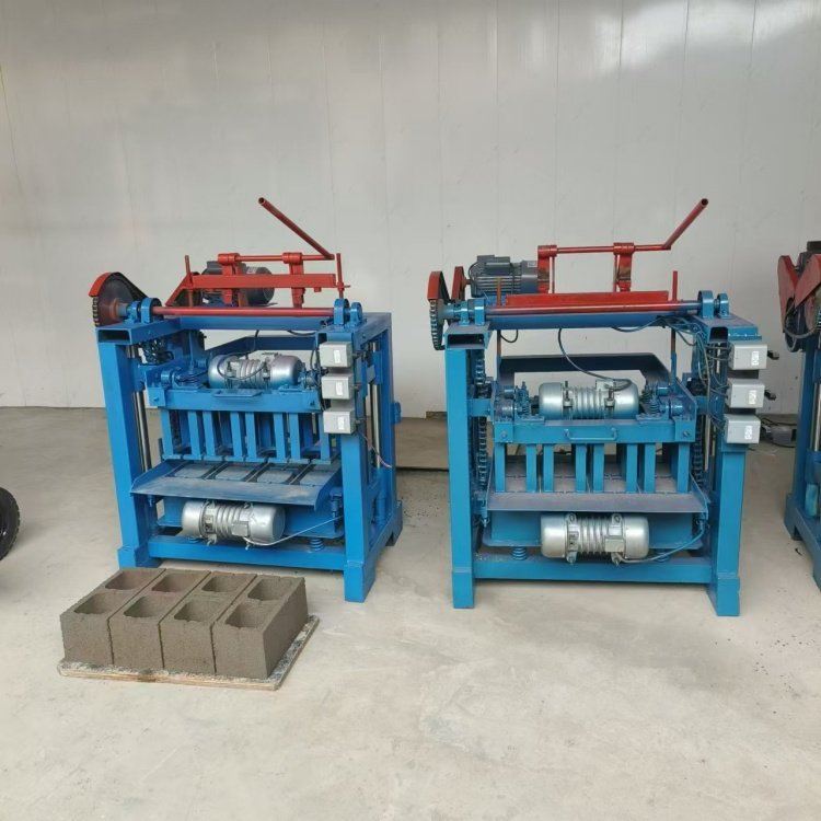 Large diesel concrete cement block brick making machine price hollow fly ash block cinder machine