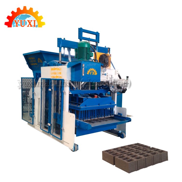 Stone Solid Tiger Hollow Cement Brick Making Machinery Concrete Egg Laying Block Machine Mobile Block Machine