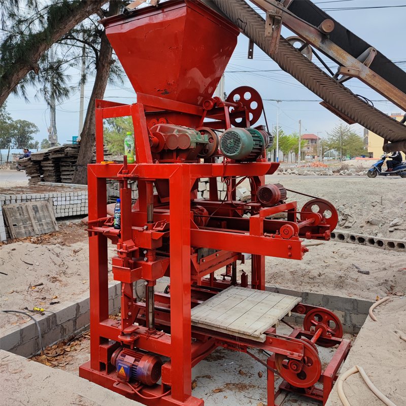 high quality qtj4-35 multi angle brick block cutter cement brick making machine concrete block