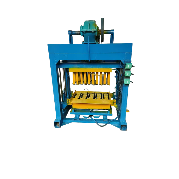 Concrete block forming machine brick making machine interlocking brick making machine with simple operation