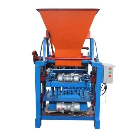 Small construction equipment QMJ4-35C paving cement brick making machine