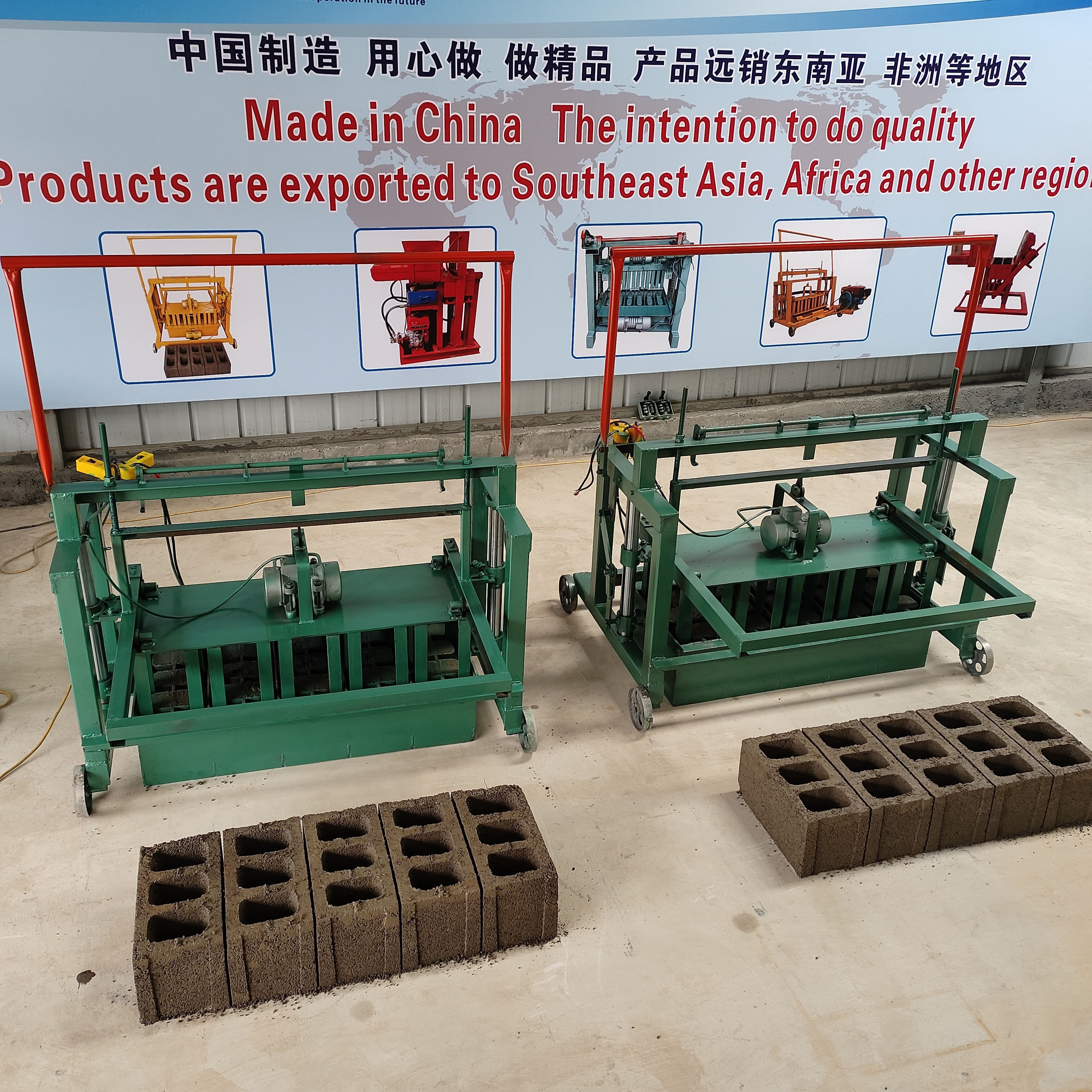 Precise Brick Making Machine Electric Power Block Making Machine On Reduction Sale