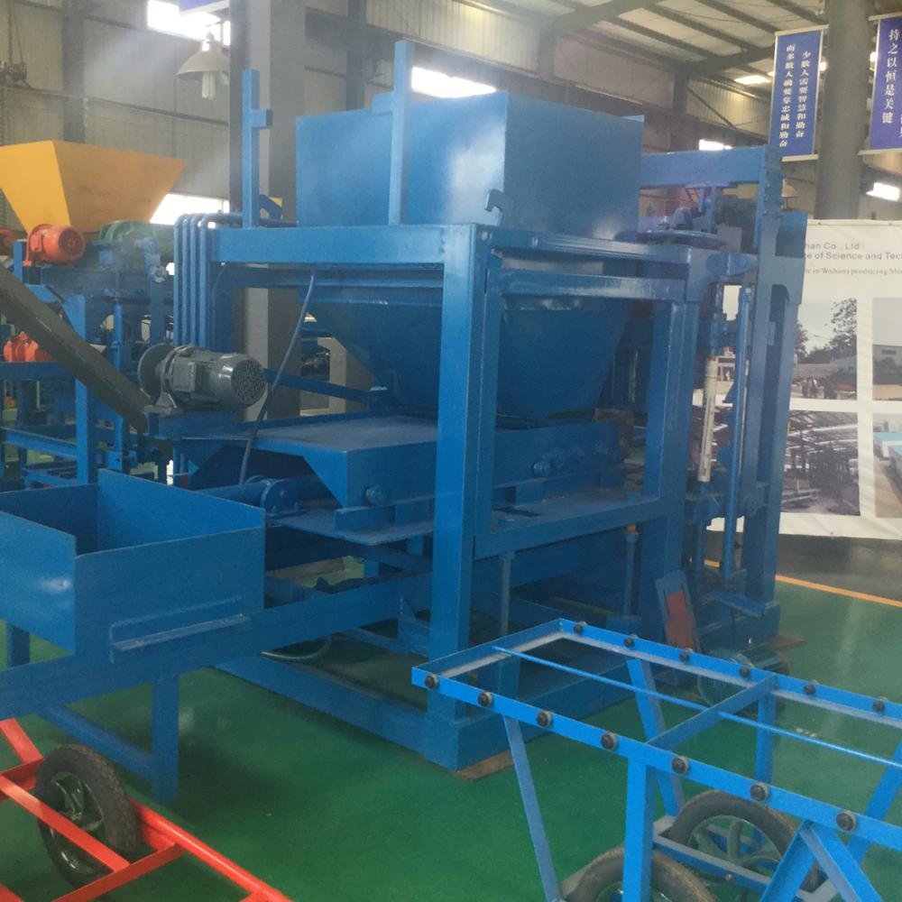 ZCJK 4-25 automatic machine making concrete blocks and bricks