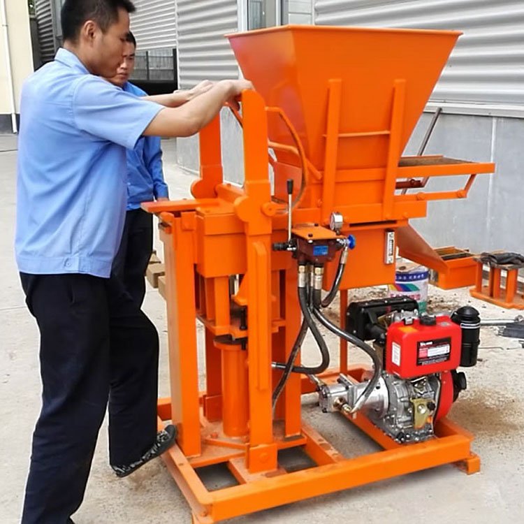 HBY2-15 Interlocking Stabilized Soil Clay Paving Brick Machinery Block Machine Brick Making Machines For Sri Lanka
