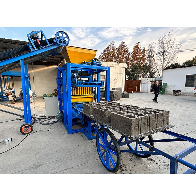 High quality automatic cement brick machine hollow solid brick making machine production line