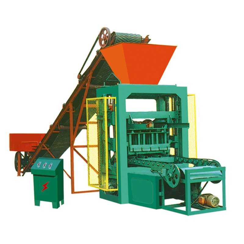 QT4-24 Hot Sale Professional Small Modern Scale Brick Making Machine Electric Brick Making Machine