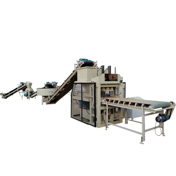HBY4-10 hot sale the cheapest hydraulic interlocking clay brick machine compressed earth soil clay block brick making machine
