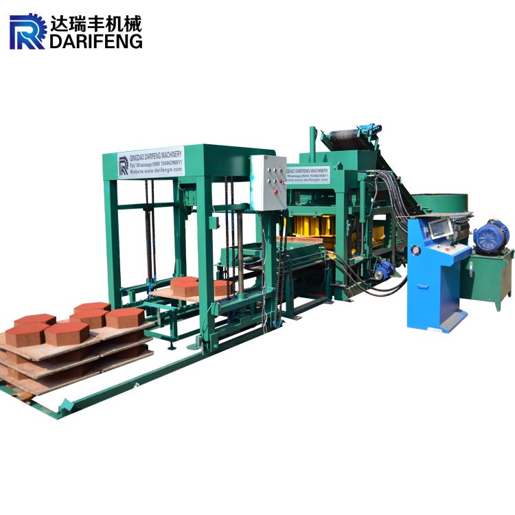 QT4-18 fully automatic block maker hydraulic motor australia cement brick making machine