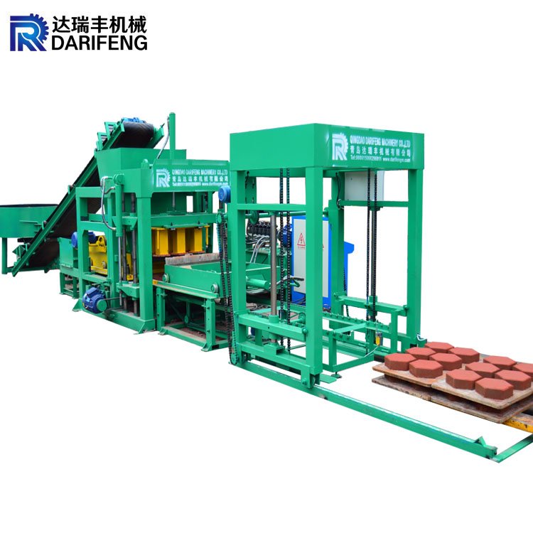 QT4-18 fully automatic block maker hydraulic motor australia cement brick making machine