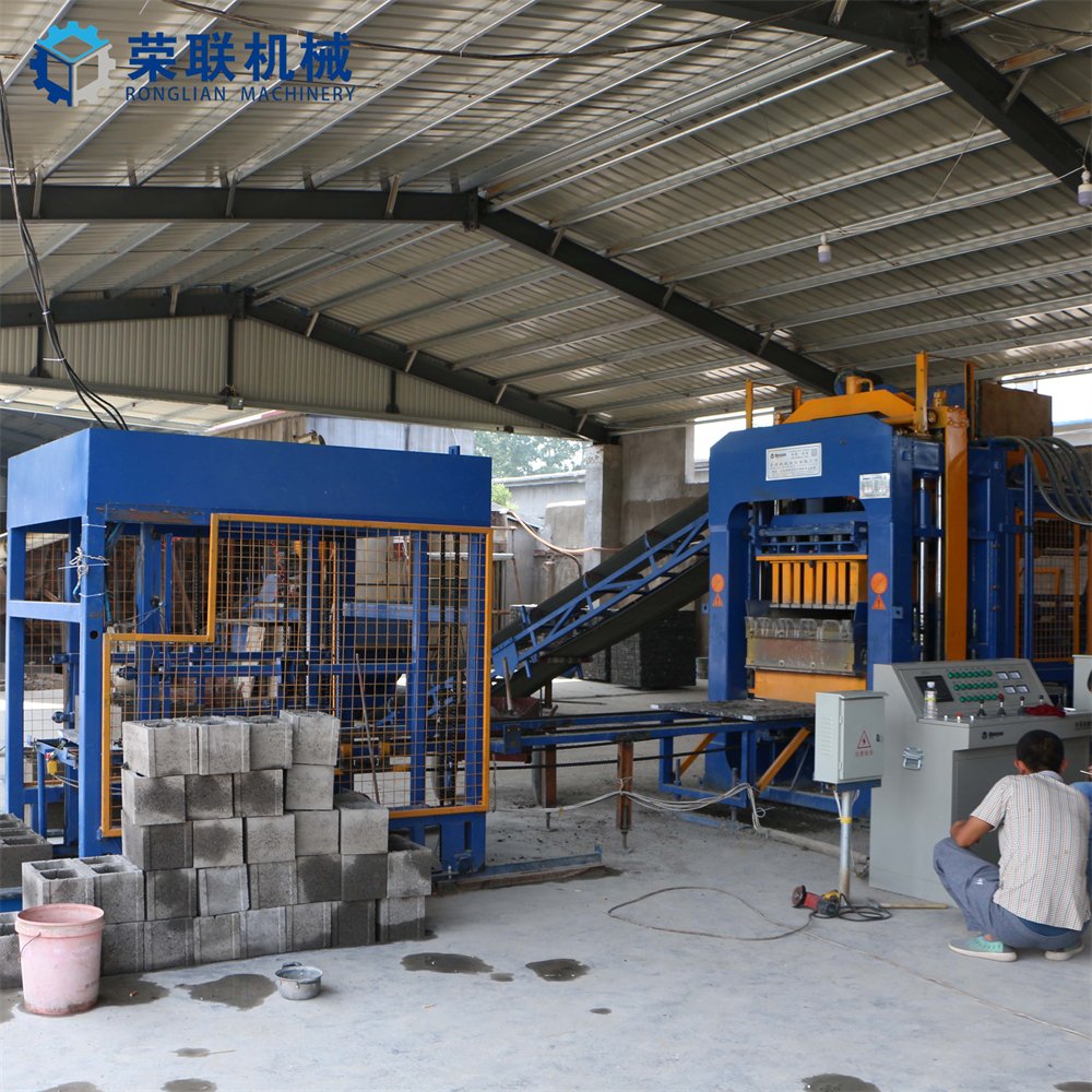 Fully automatic Big Capacity Paving Block Making Machine QT8-15 block making machine concrete brick making machine